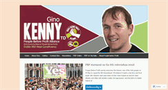 Desktop Screenshot of ginokenny.com
